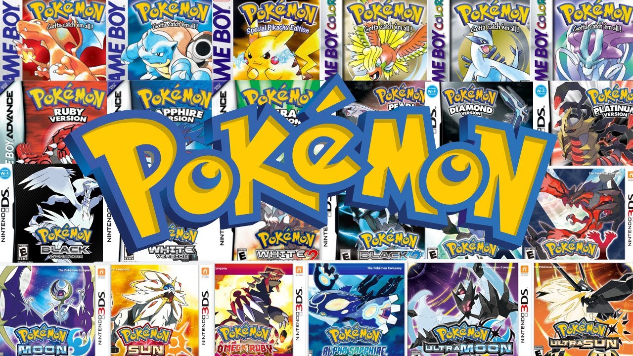 Pokémon - Find a List of All Games Here
