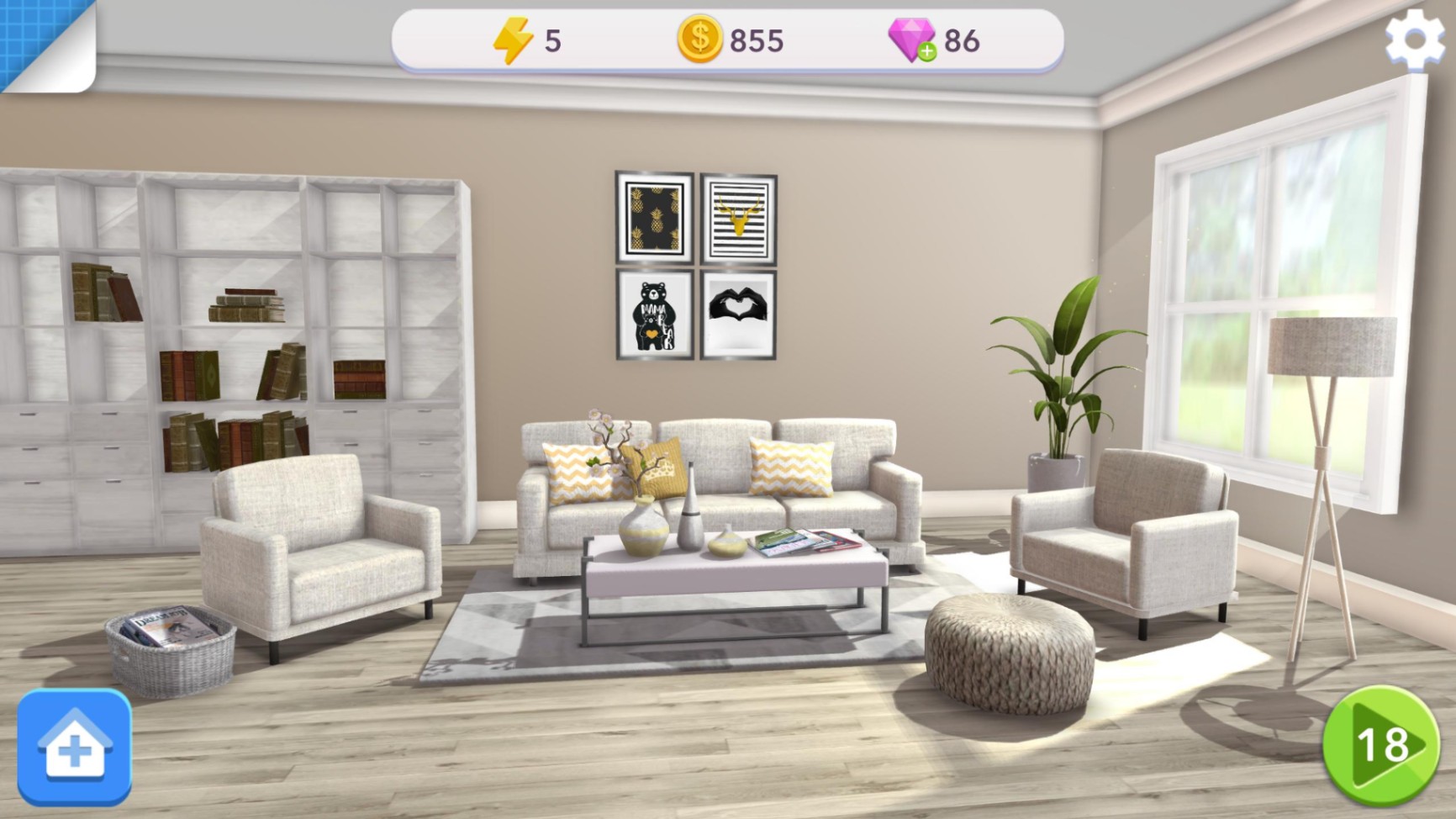 Home Designer: House Makeover - Be an Architect in this Game