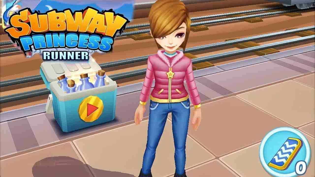 jeux de subway princess runner