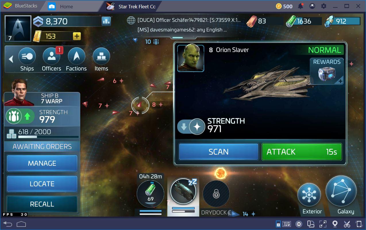 star trek fleet command delta data 2 sms