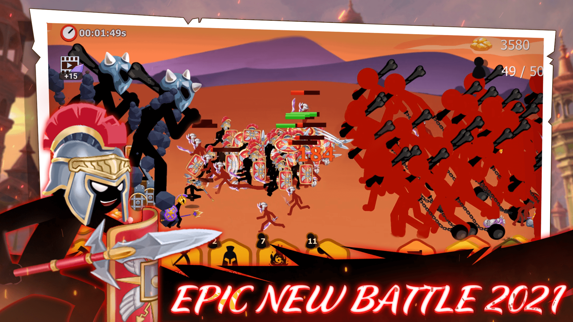 Stickman Battle Empires War - How to Get Coins