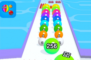 Ball Run 2048 - How to Get Points