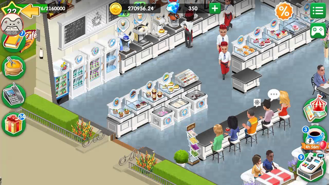 My Café - See How to Get Diamonds