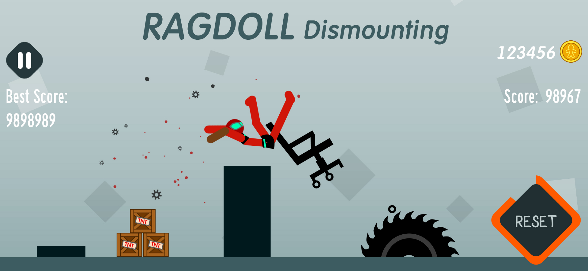 Ragdoll Dismounting - How to Get Coins